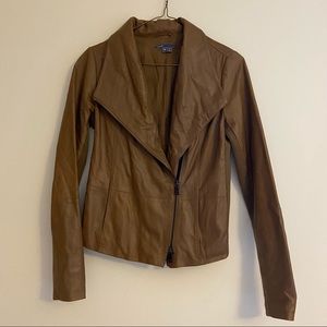 XS Vince leather jacket
